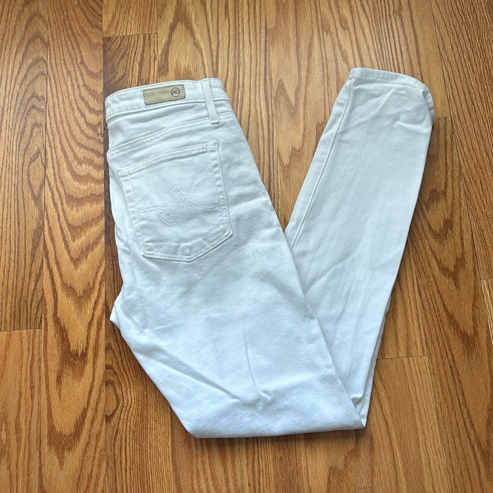 AG white jeans